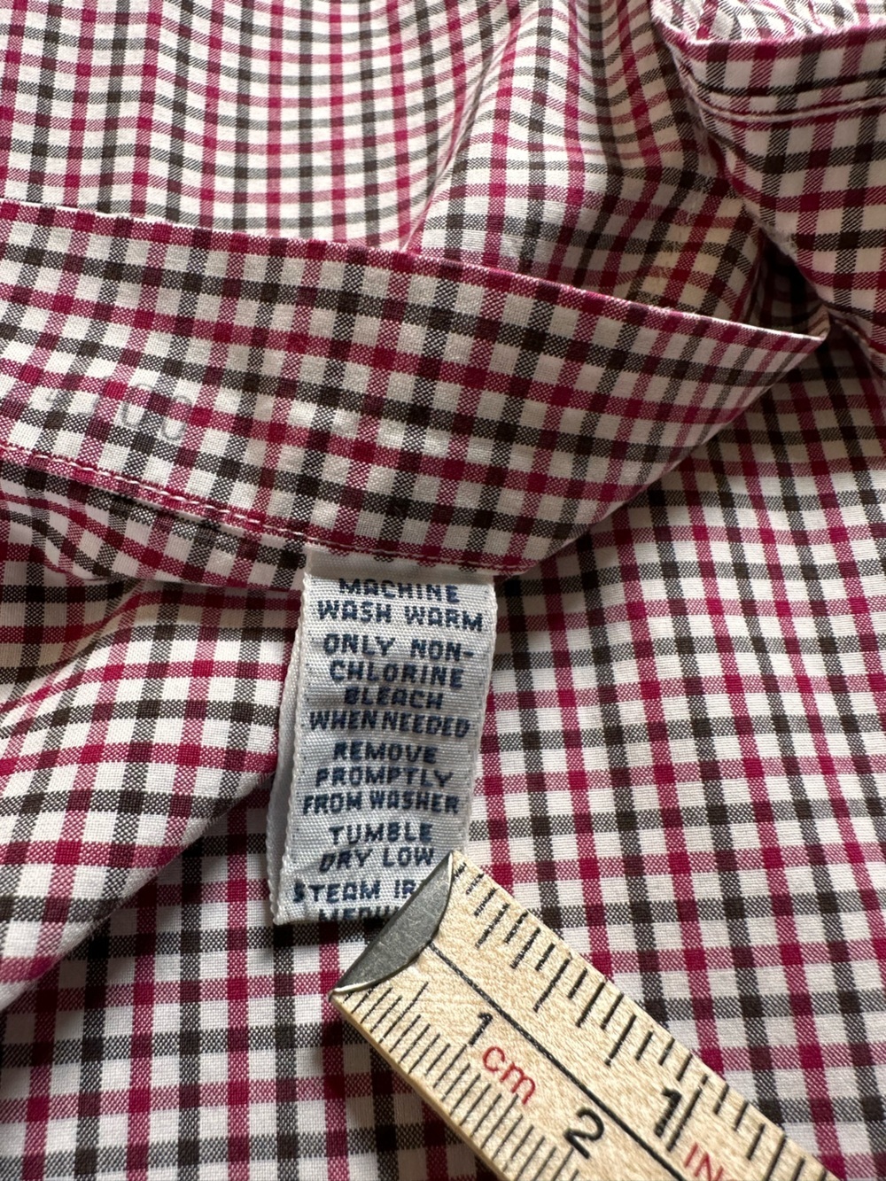 Ralph Lauren Classic Fit 3XB Big Red Check Button Front Short Sleeve Shirt - Picture 7 of 10
